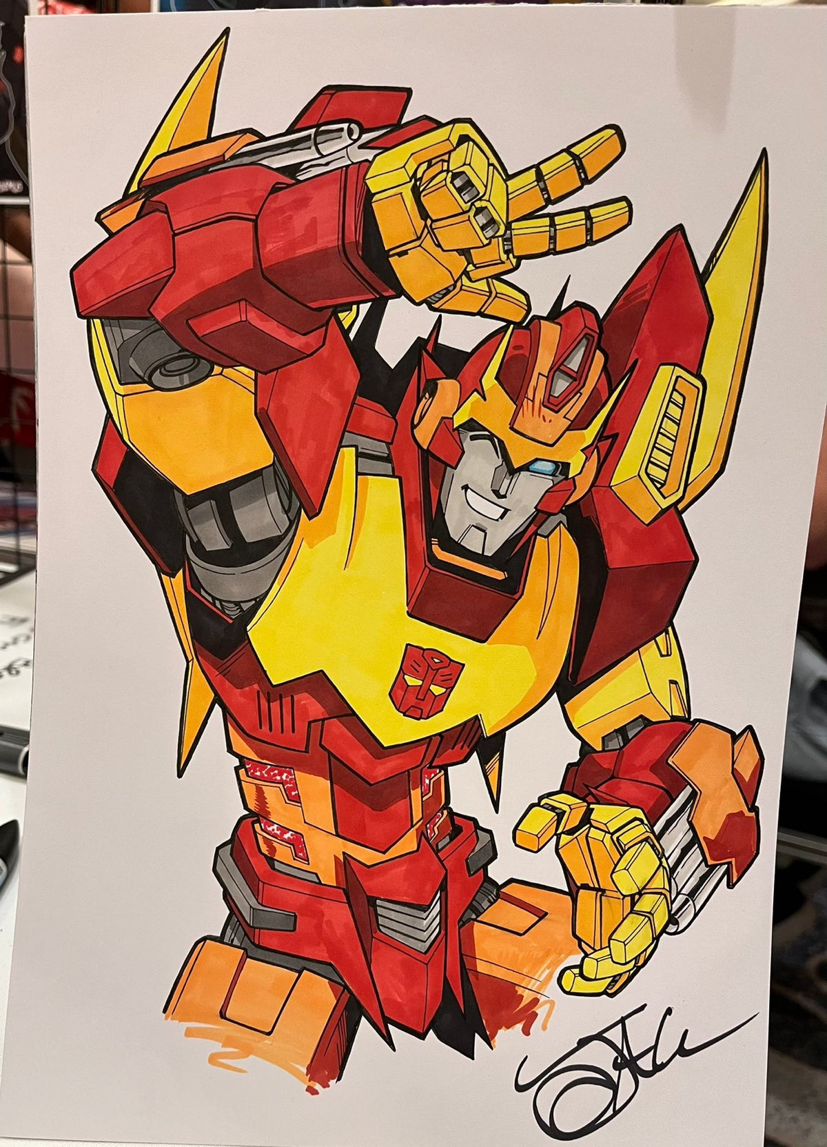 A4 Colour Art Torso (physical)