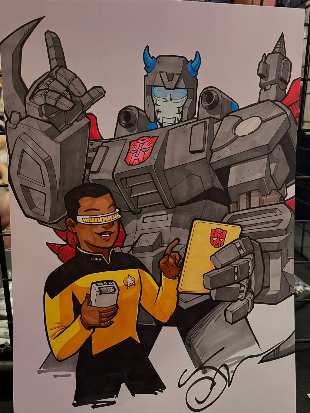 A4 Colour Art Torso (physical)