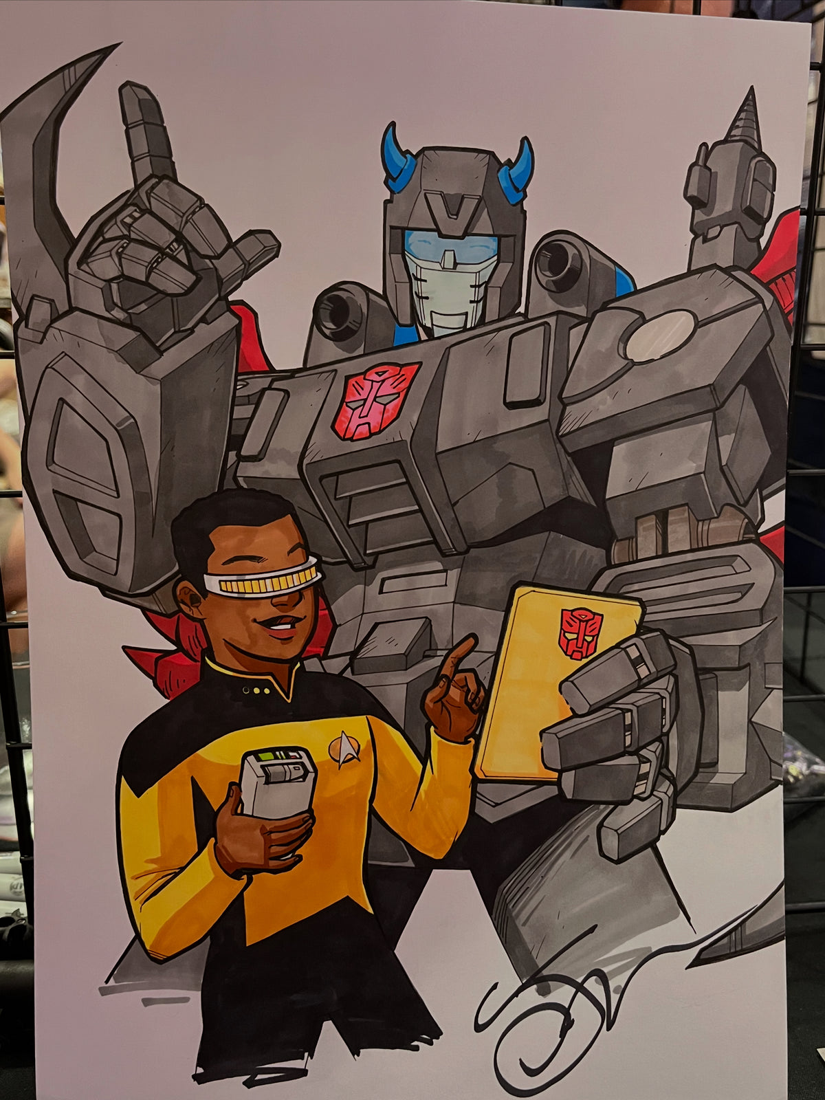 A4 Colour Art Torso (physical)