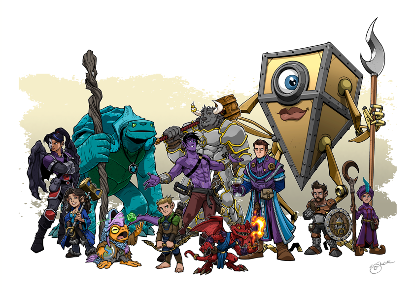 A3 Colour Art Adventure Party (digital)