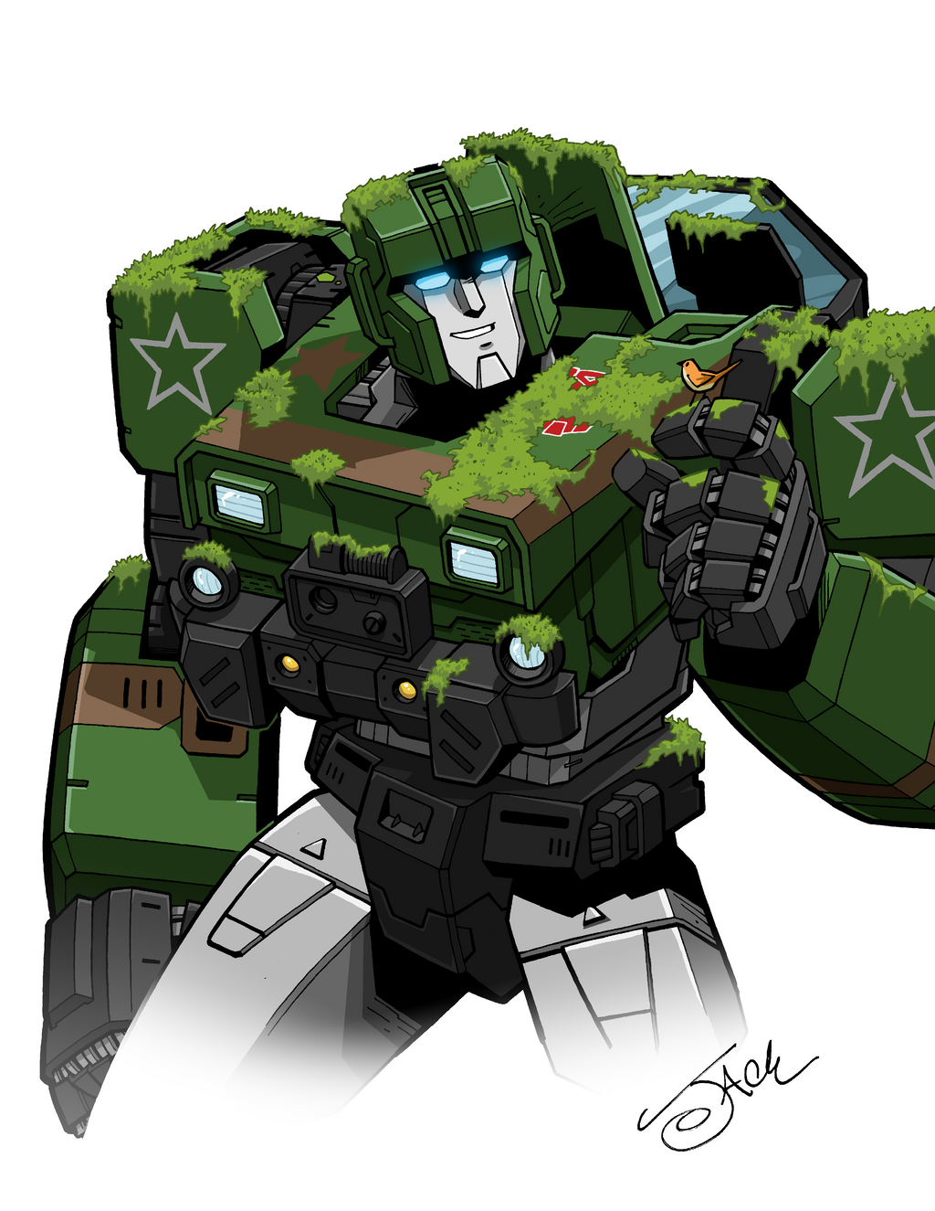 A4 Colour Art Torso (digital)