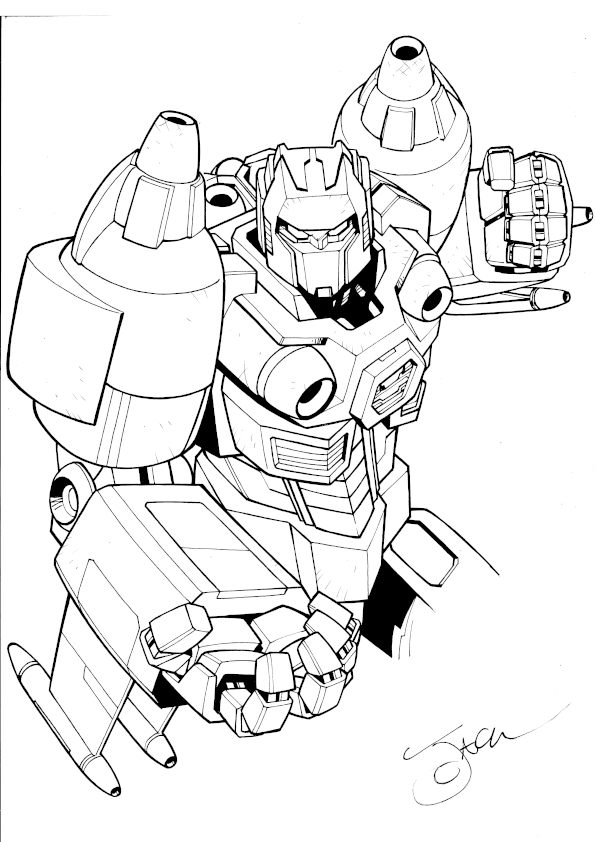 A4 Line Art Torso (digital)
